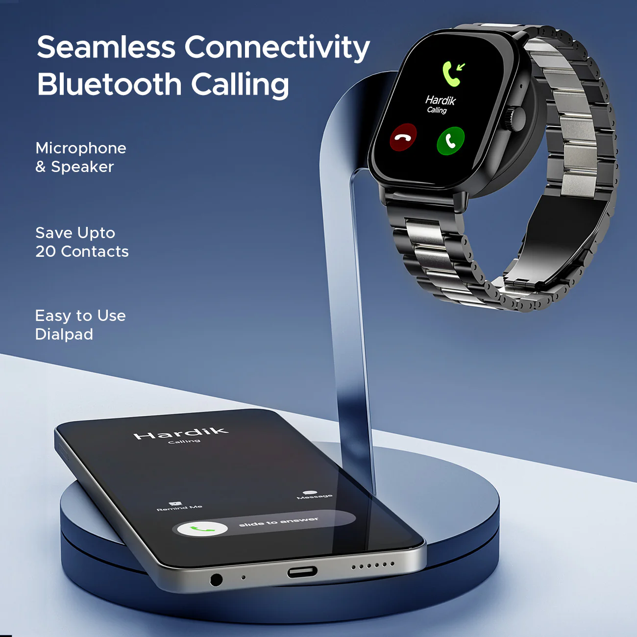 boAt Wave Spectra | Smartwatch with 2.04" AMOLED Display, Animated Watch Faces, 100+ Sports Modes, IP68 Dust Resistance - Image 15