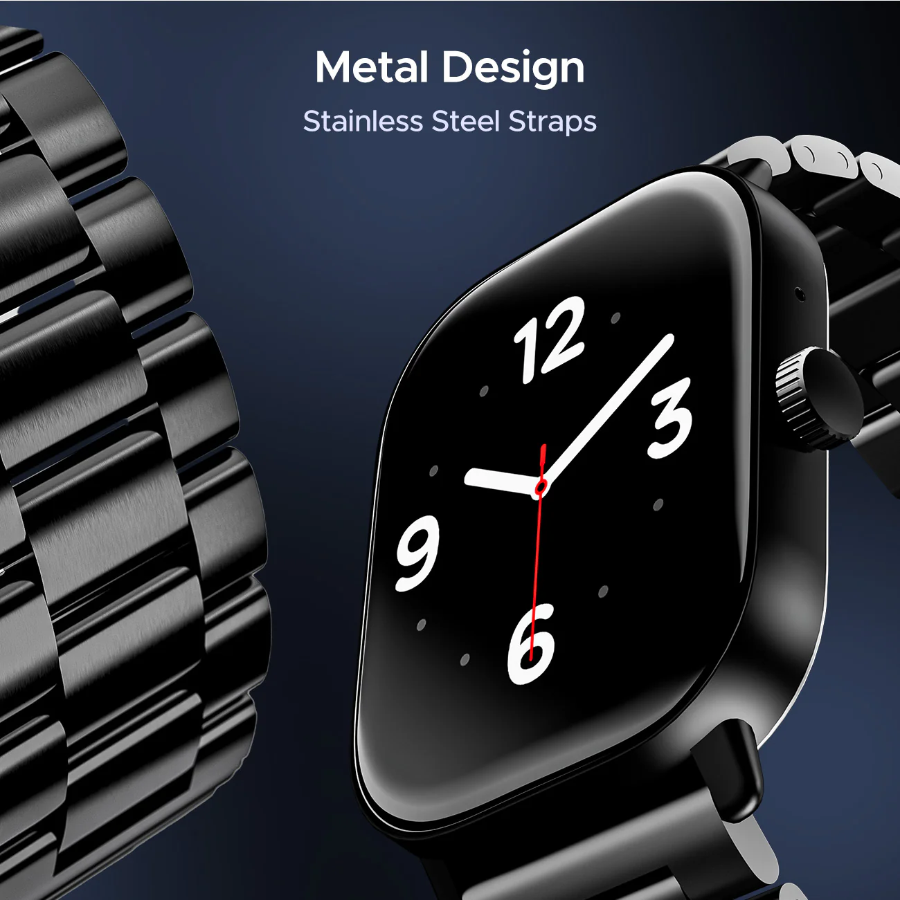 boAt Wave Spectra | Smartwatch with 2.04" AMOLED Display, Animated Watch Faces, 100+ Sports Modes, IP68 Dust Resistance - Image 3
