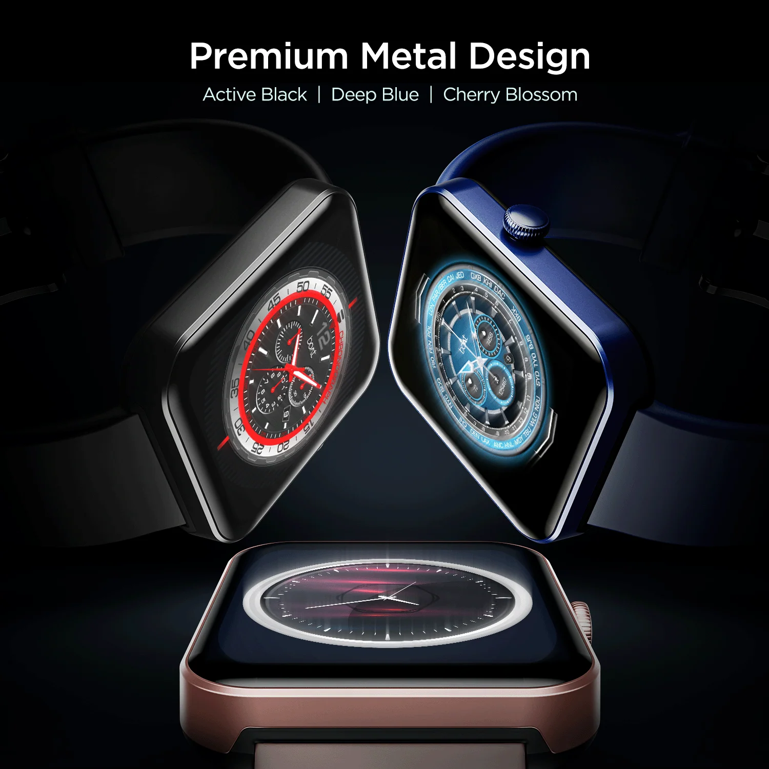 boAt Wave Stride Voice | Premium Bluetooth Calling Smartwatch with 1.83" (4.64 cm) HD Display, 100+ Sports Modes, 10 Days Of Battery Life - Image 10