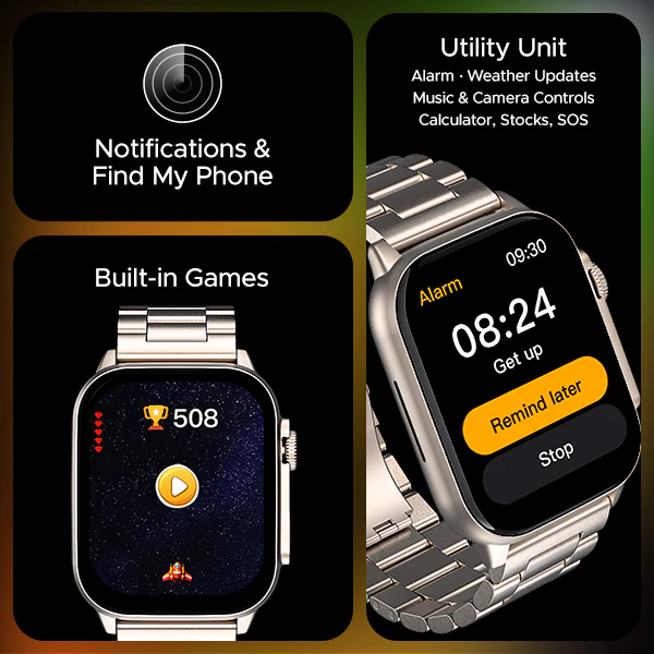 boAt Wave Vivid | Premium 2.0" (5.08 cm) AMOLED Display Smartwatch with BT Calling, 100+ Sports Modes, SpO2 Measurement - Image 16