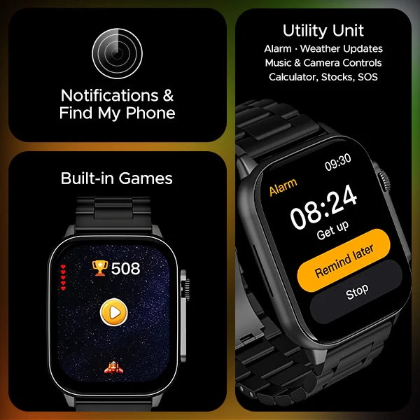 boAt Wave Vivid | Premium 2.0" (5.08 cm) AMOLED Display Smartwatch with BT Calling, 100+ Sports Modes, SpO2 Measurement - Image 22