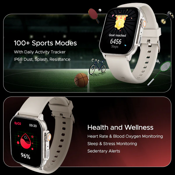 boAt Wave Vivid | Premium 2.0" (5.08 cm) AMOLED Display Smartwatch with BT Calling, 100+ Sports Modes, SpO2 Measurement - Image 26
