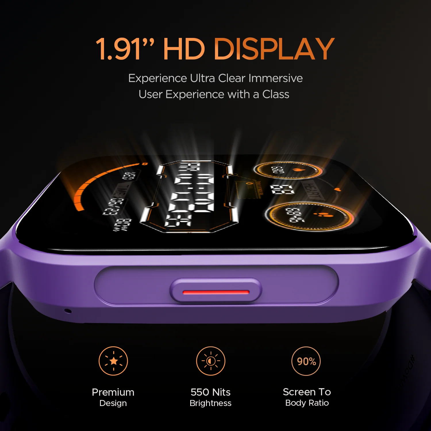 boAt Xtend Call Plus | 1.91" (4.85 cm) Largest Display Smartwatch, BT Calling, ENx™ Algorithm, Bilingual, 100+ Sports Mode - Image 12