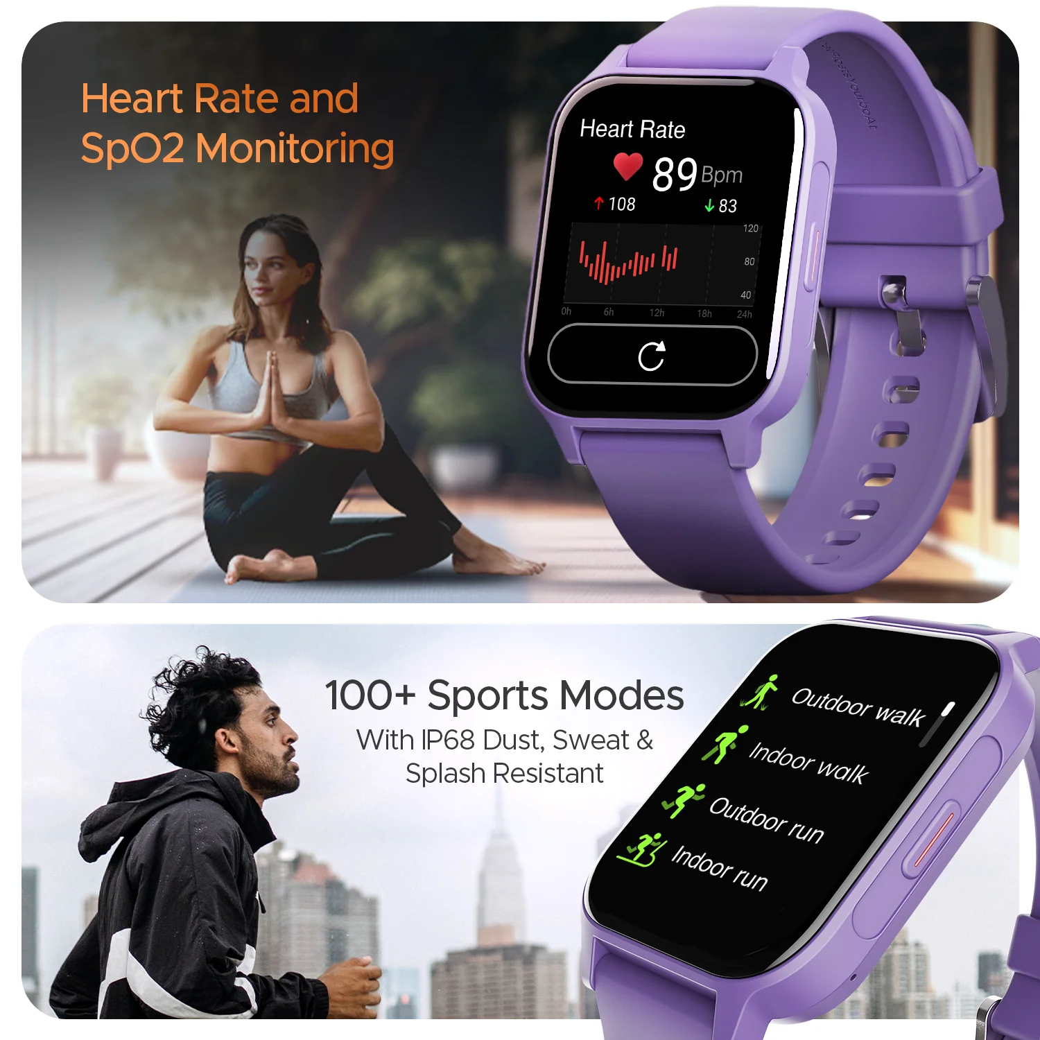 boAt Xtend Call Plus | 1.91" (4.85 cm) Largest Display Smartwatch, BT Calling, ENx™ Algorithm, Bilingual, 100+ Sports Mode - Image 14