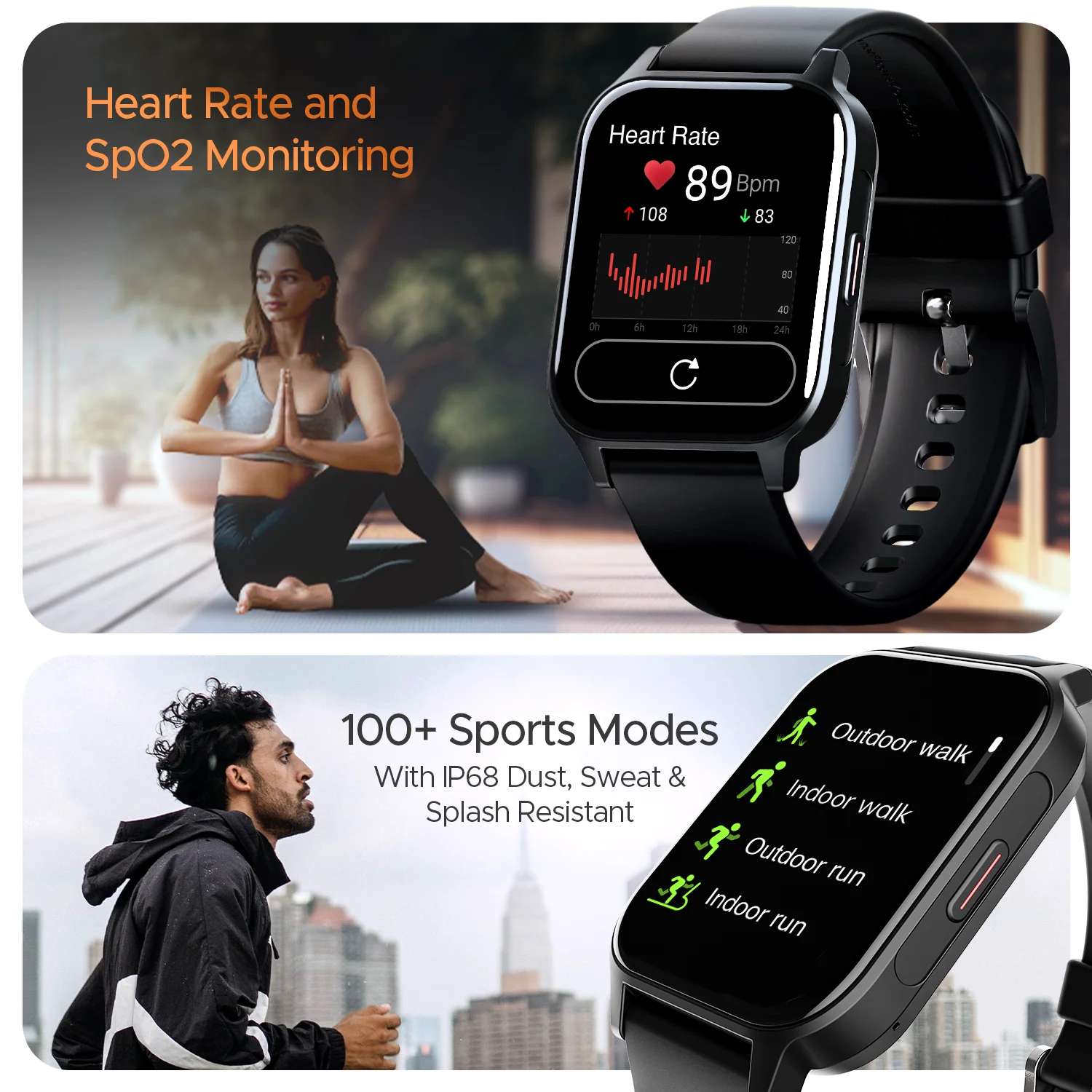 boAt Xtend Call Plus | 1.91" (4.85 cm) Largest Display Smartwatch, BT Calling, ENx™ Algorithm, Bilingual, 100+ Sports Mode - Image 19