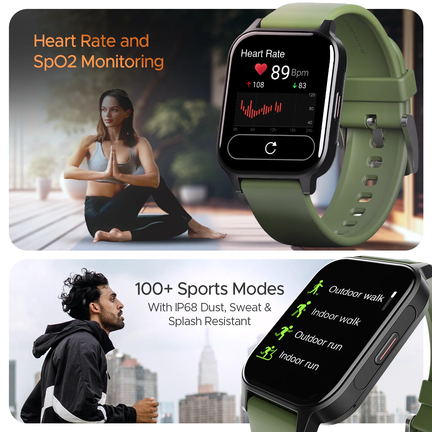 boAt Xtend Call Plus | 1.91" (4.85 cm) Largest Display Smartwatch, BT Calling, ENx™ Algorithm, Bilingual, 100+ Sports Mode - Image 4