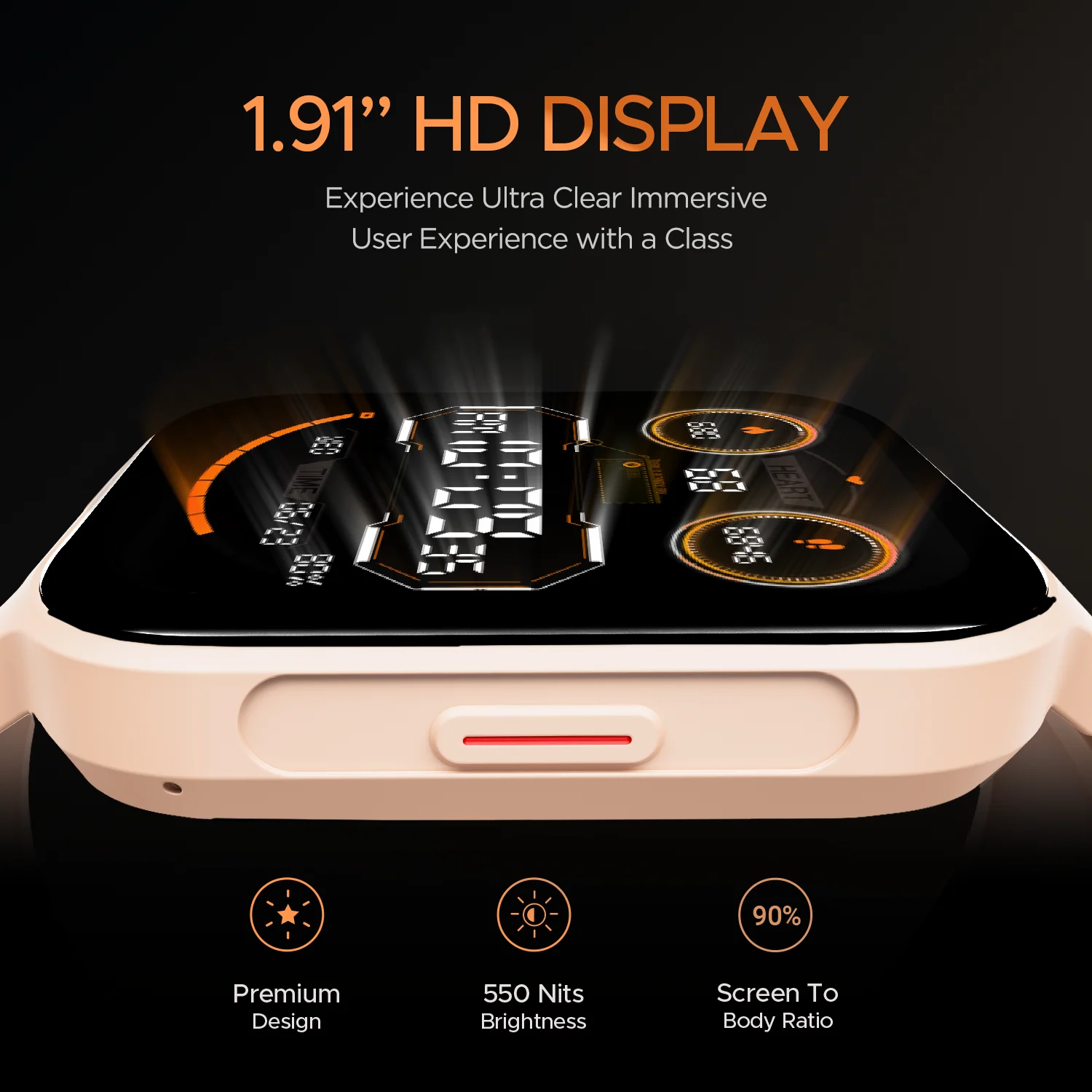boAt Xtend Call Plus | 1.91" (4.85 cm) Largest Display Smartwatch, BT Calling, ENx™ Algorithm, Bilingual, 100+ Sports Mode - Image 7
