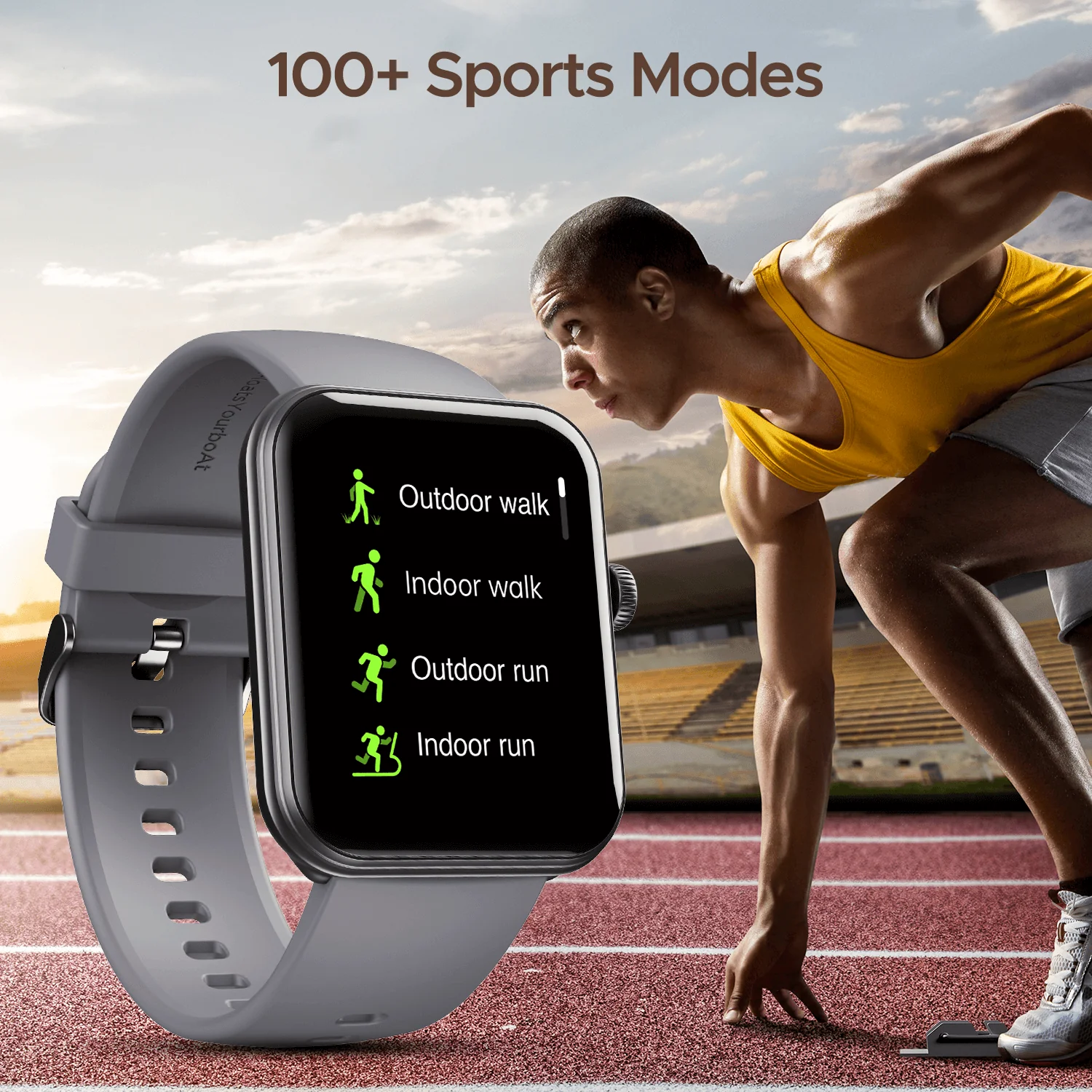 boAt Xtend Plus | Smartwatch with 700 Nits, 1.78" (4.52cm) AMOLED Display , BT Calling, 100+ Sports Modes, IP68 water Resistance - Image 13