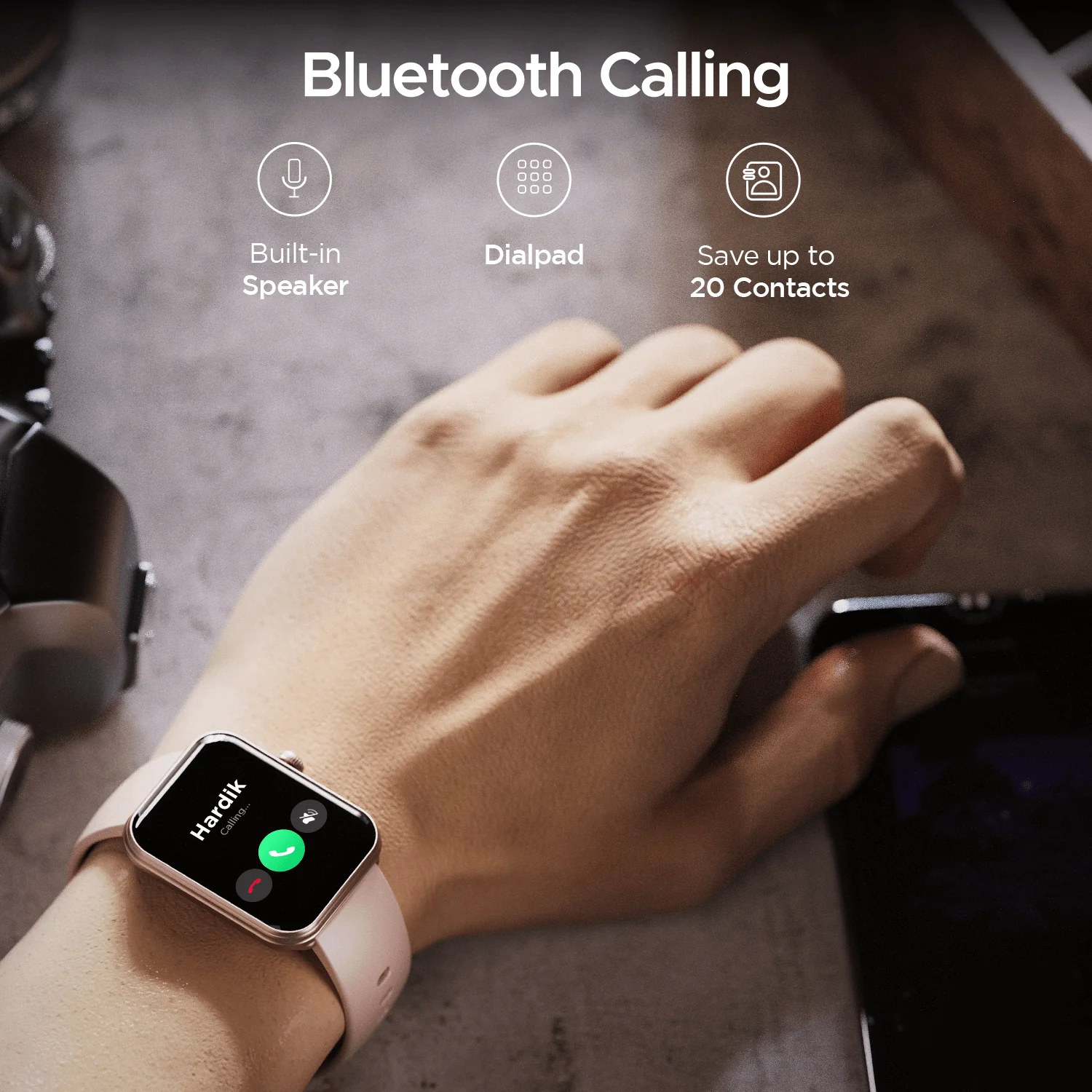 boAt Xtend Plus | Smartwatch with 700 Nits, 1.78" (4.52cm) AMOLED Display , BT Calling, 100+ Sports Modes, IP68 water Resistance - Image 16