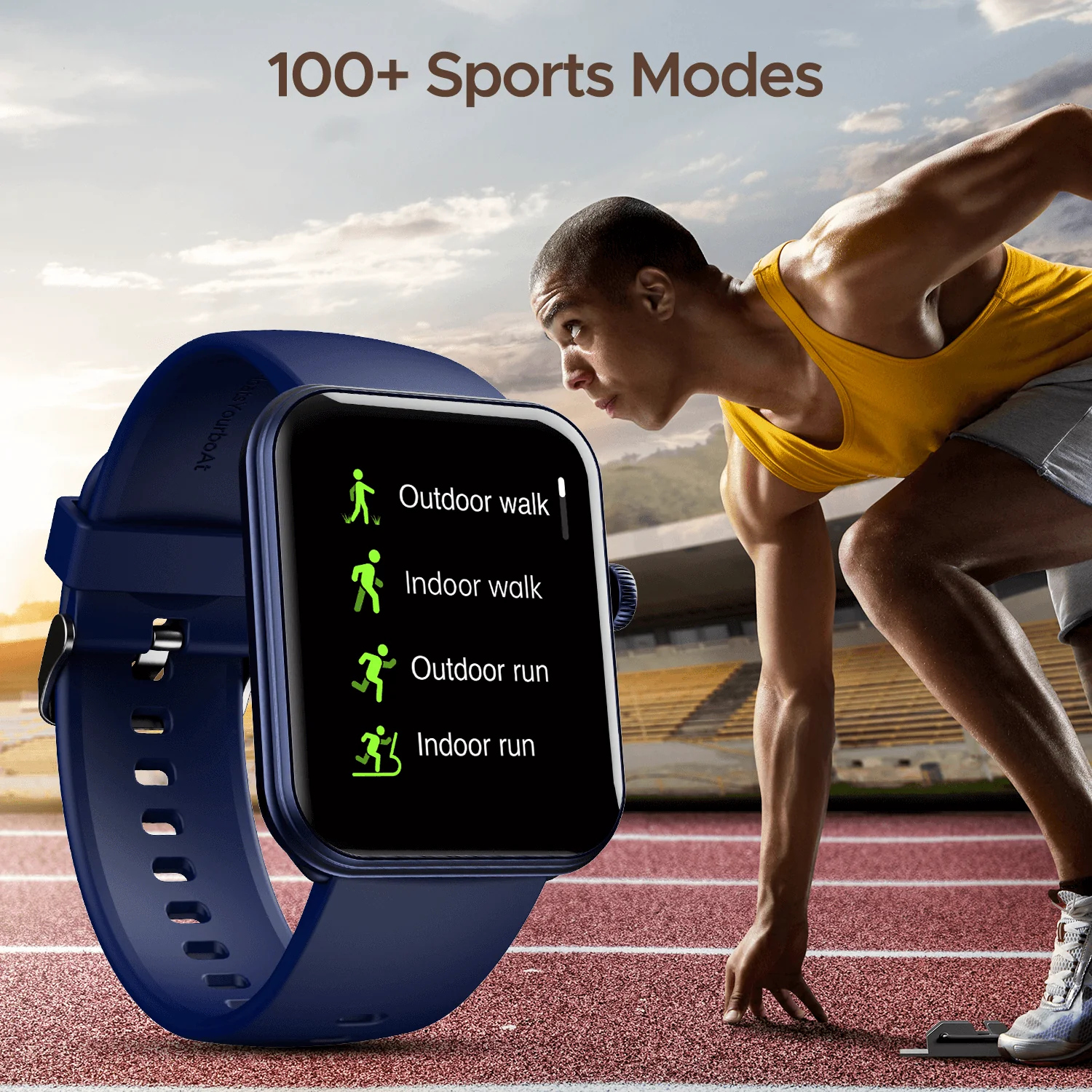 boAt Xtend Plus | Smartwatch with 700 Nits, 1.78" (4.52cm) AMOLED Display , BT Calling, 100+ Sports Modes, IP68 water Resistance - Image 21
