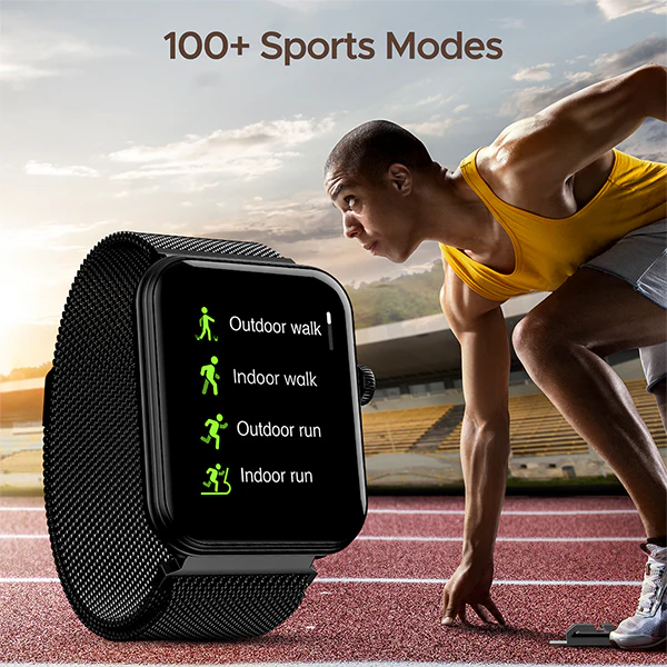 boAt Xtend Plus | Smartwatch with 700 Nits, 1.78" (4.52cm) AMOLED Display , BT Calling, 100+ Sports Modes, IP68 water Resistance - Image 25